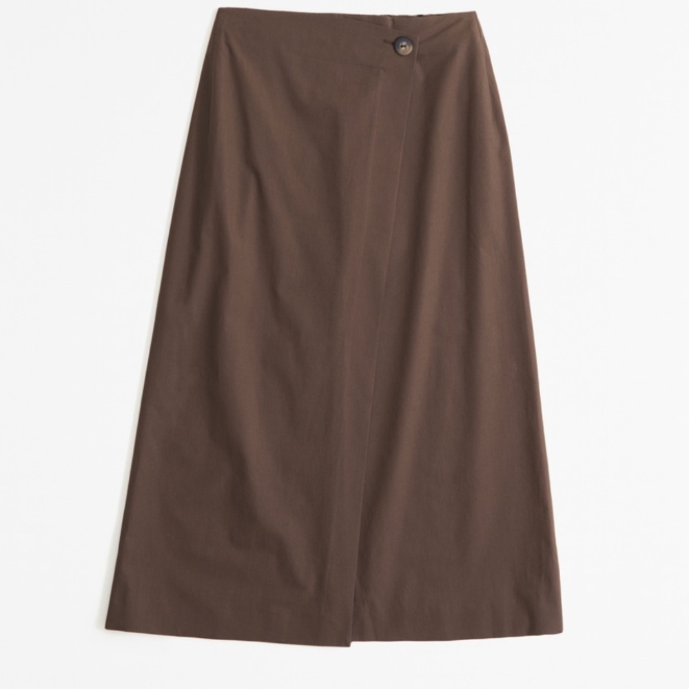 Poplin Wrap Mini Skirt - NWT